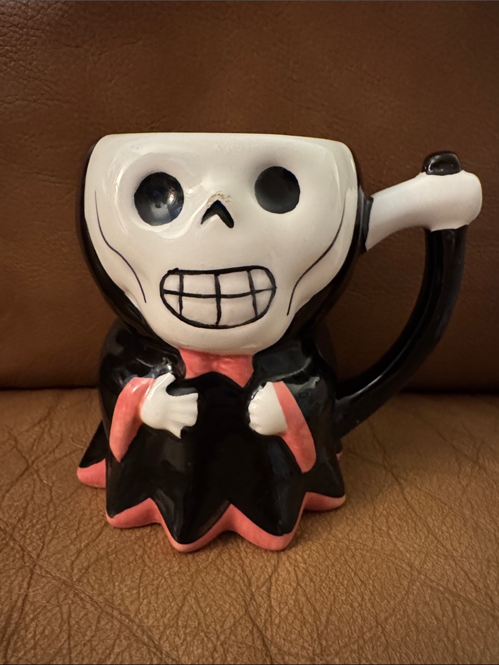 Hyde and Eek! Boutique Grim Reaper Earthenware Mug